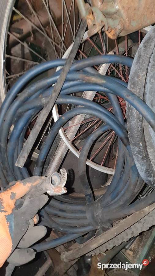 Wąż gumowy zbrojony gruby szlauch Warszawa sprzedam