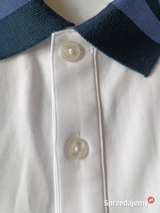 Koszulka polo Hugo Boss regular fit biała Białystok