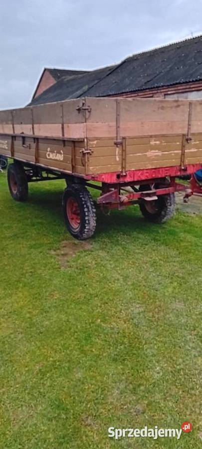 Przyczepa WYWROTKA KRONE 57t nieuszkodzony