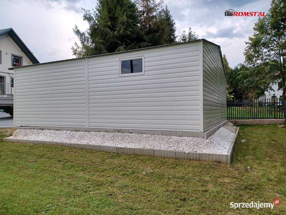 Garaż Blaszany 6x6 Garaże Blaszane Wiata 36m2 Sanok