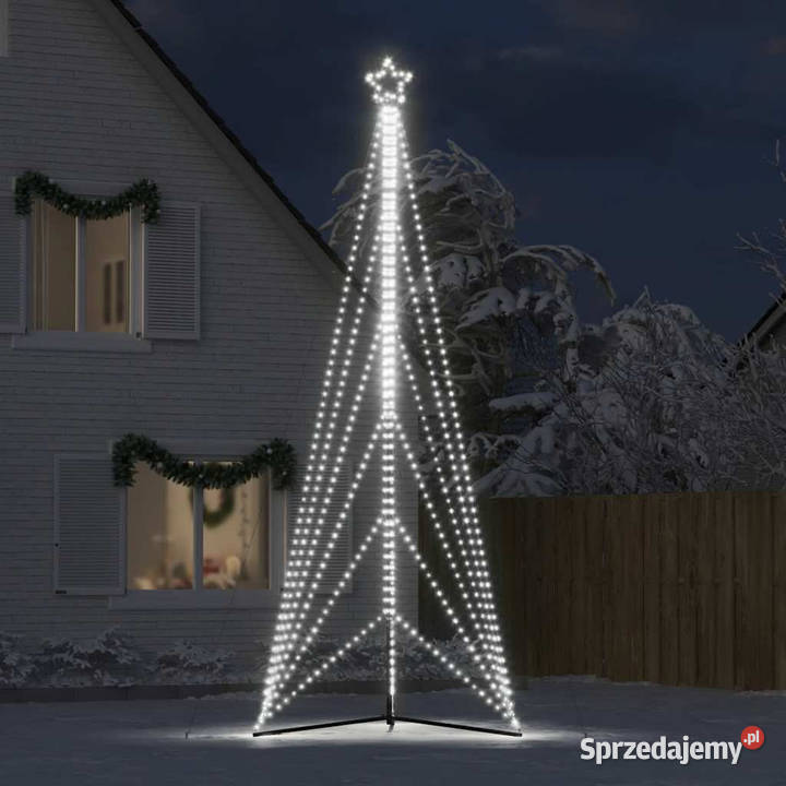Lampki choinkowe 861 zimnych białych LED 478 Pozostałe