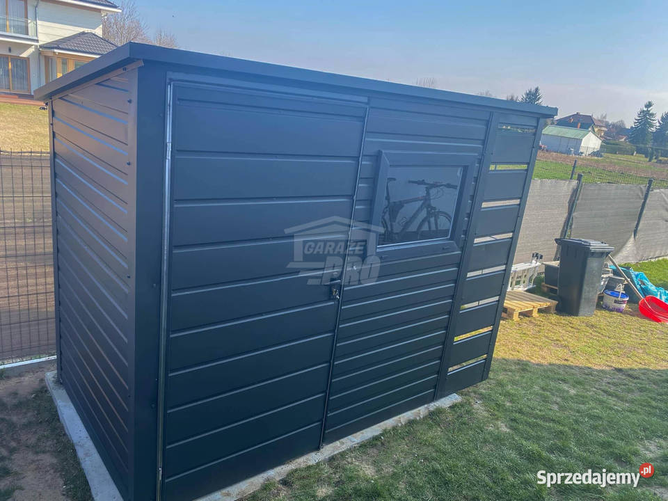 Schowek Domek Ogrodowy 2x15m wiata 05m Drzwi Radom