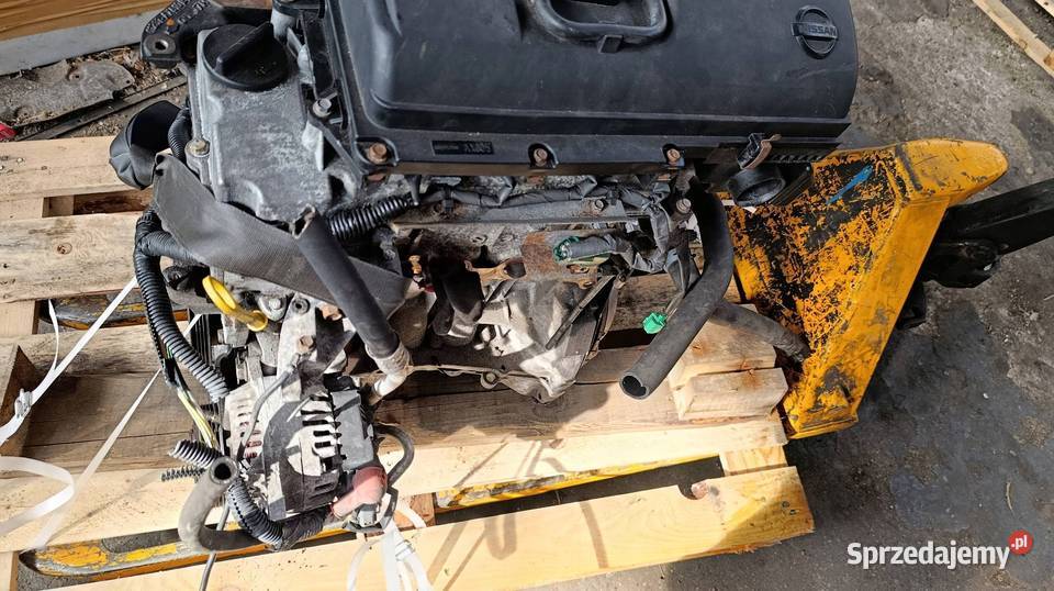 NISSAN MICRA 2007 SILNIK KOMPLETNY 12 CR12 NISKI śląskie Rudziniec sprzedam