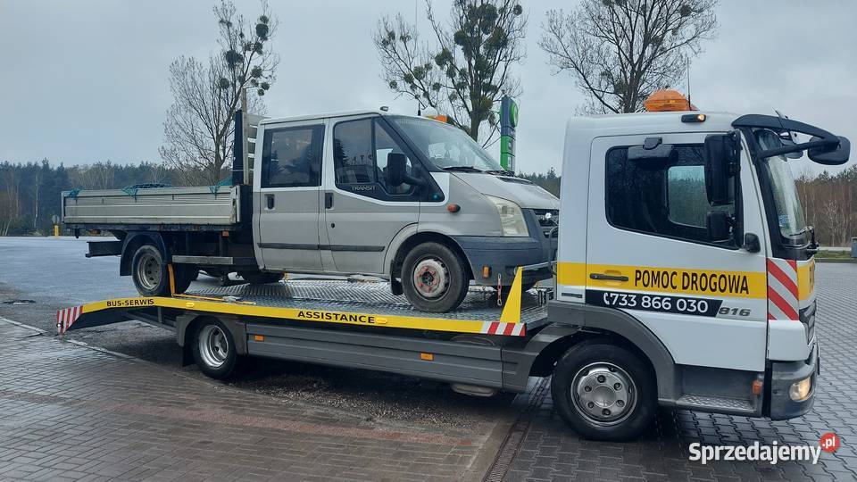 7 osób Pomoc Drogowa 24h Laweta Bysław kujawsko-pomorskie Świekatowo