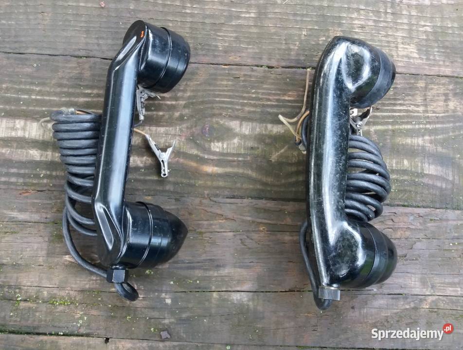 WW2 Amerykański wojskowy telefon bezbateryjny Tarnów