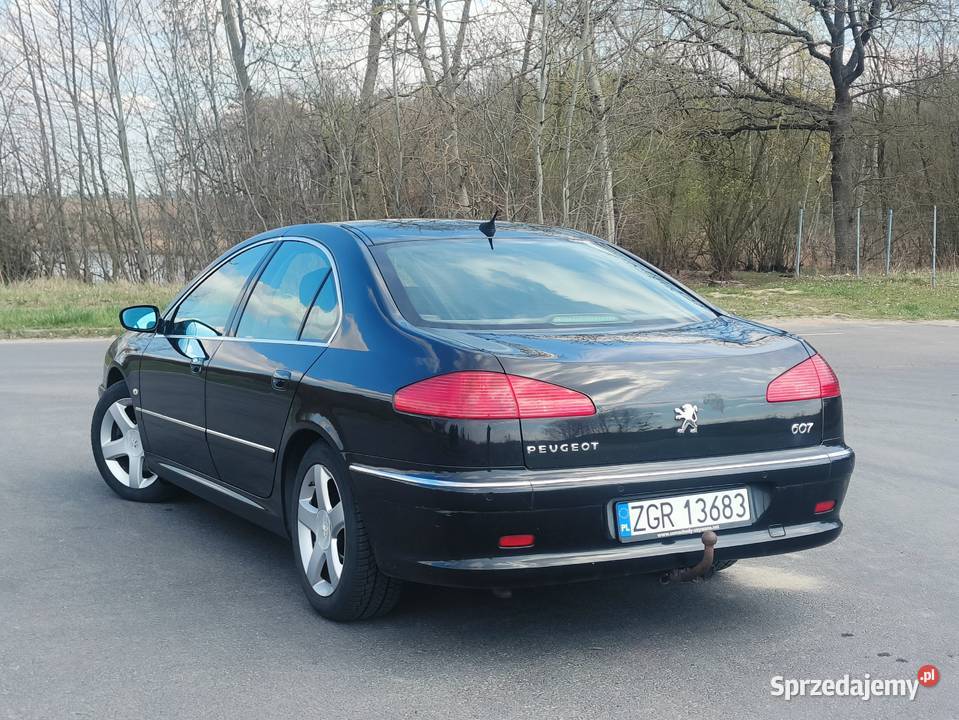 Peugeot 607 2006 LIFT skóra zadbany zar w ASR (kontrola trakcji) Samochody osobowe zachodniopomorskie