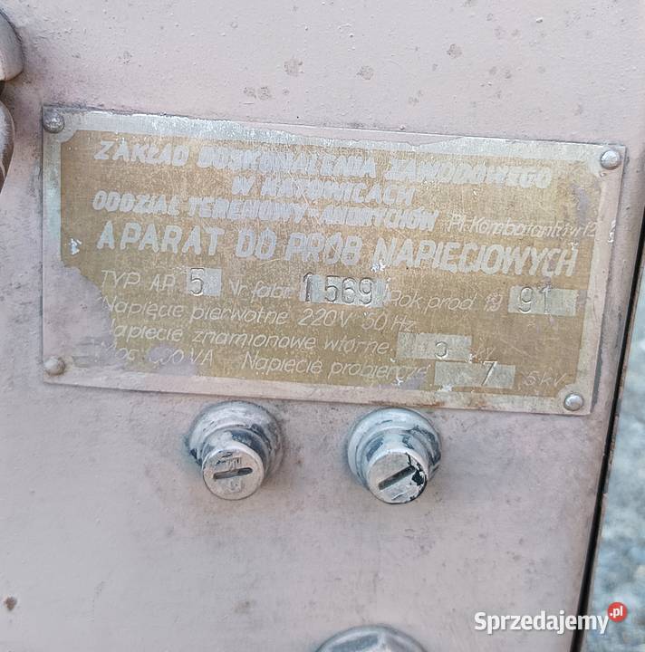 Aparat do prób napięciowych AP5 5kV tester