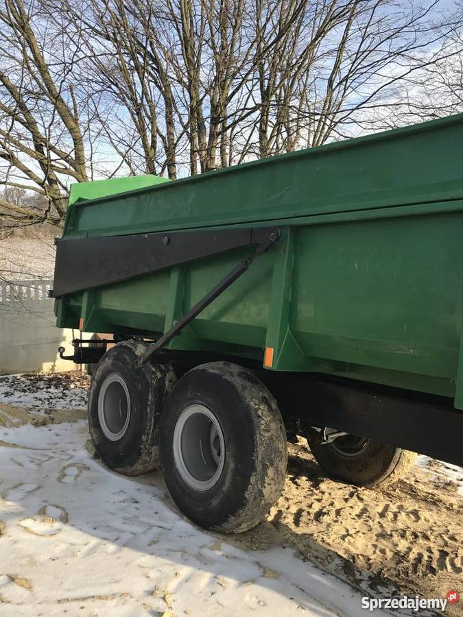 przyczepa skorupowa tandem wywrotka Uchanie sprzedam