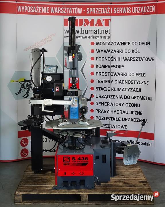 Montażownica do opon Sice S 436 TOP GP 2 Speed lubuskie Gorzów Wielkopolski