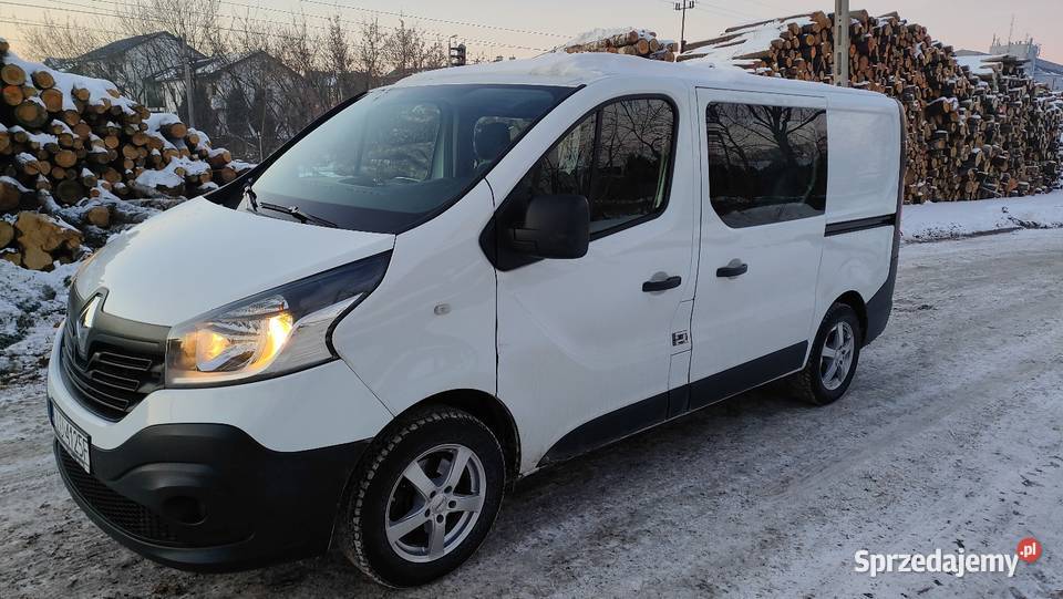 Renault Trafic 16 L1H1 Brygadówka 6 osobowy 4/5 Łuków