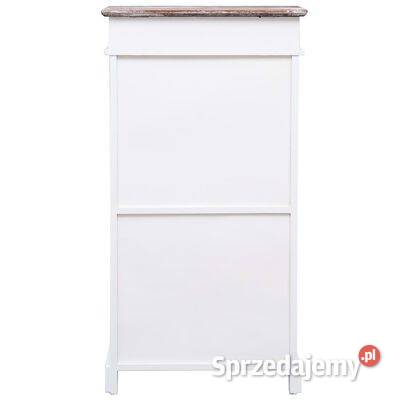 vidaXL Szafka na buty brązowa 50 x 28 x 98