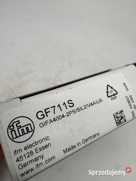 IFM GF711S Indukcyjny czujnik bezpieczeństwa Warszawa