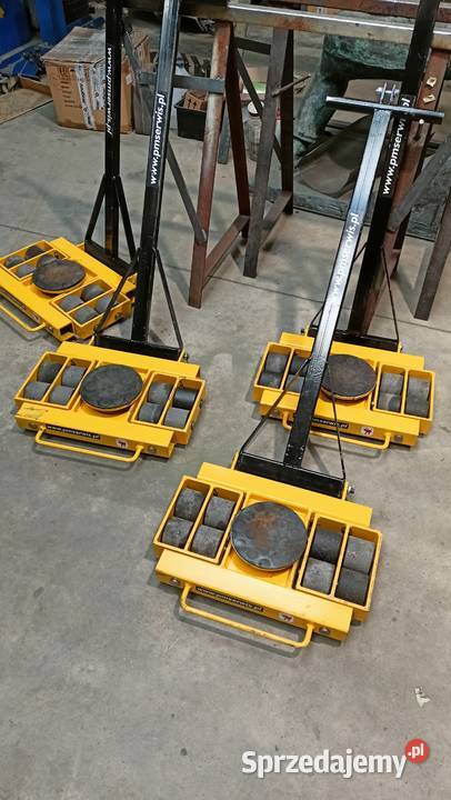 Wózek Transportowy do Maszyn Skrętny 6KS 4 Żary