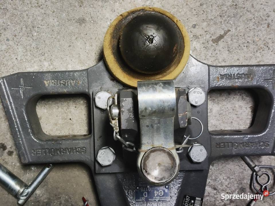 Zaczep kulowy K80 Oryginał Fendt Valtra Massey Szubin