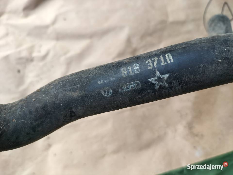 AUDI 80 B4 80B4 893819371A WĄŻ RURA PRZEWÓD WODY Kamień-Kolonia
