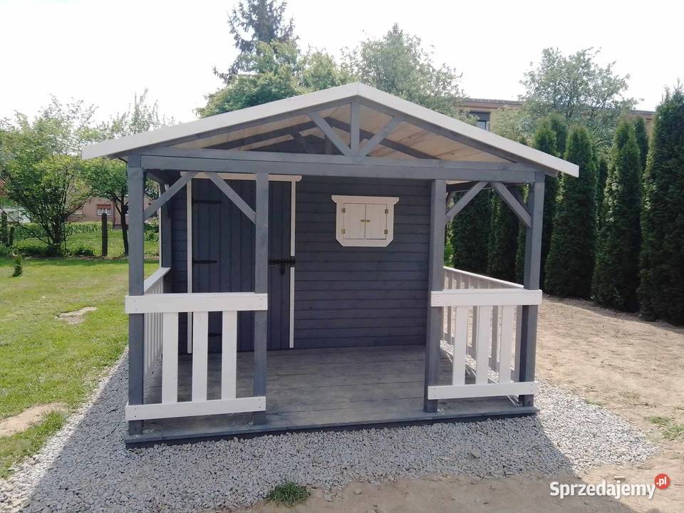 Domek ogrodowy narzędziowy z tarasem 3x3 plus wielkopolskie Poznań