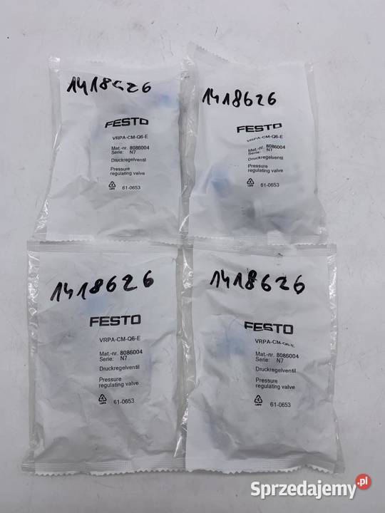 Festo VRPAQ6E 8086004 Regulator ciśnienia