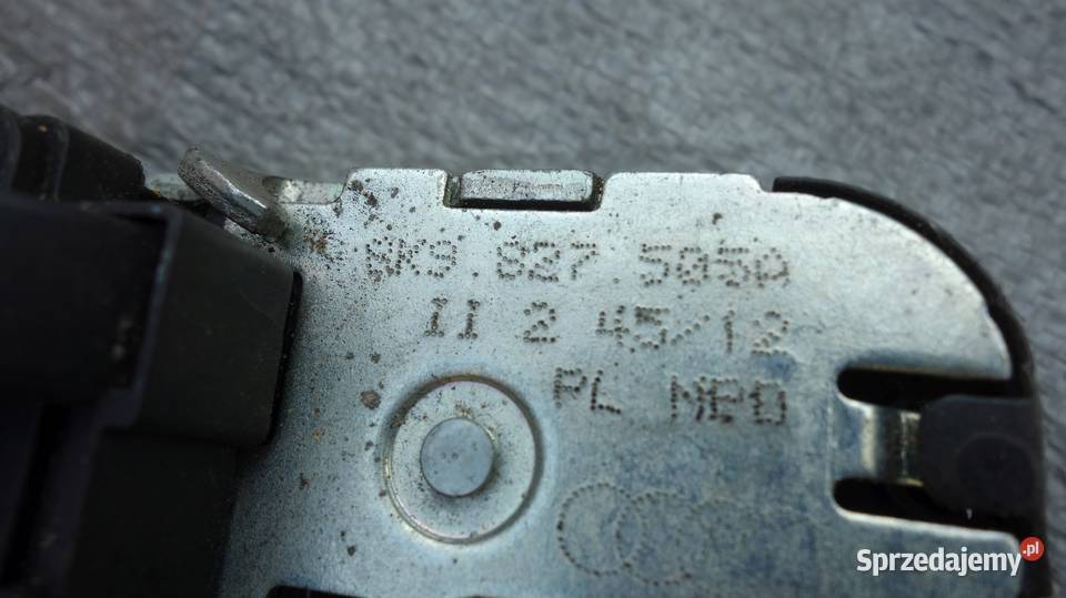 AUDI A4 B8 Audi A3 8P A5 ZAMEK KLAPY TYŁ śląskie Ruda Śląska