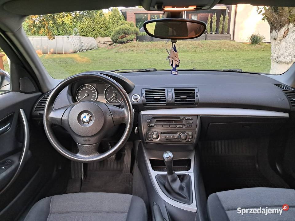 BMW 1 116I LPG Klimatyzacja czarny śląskie Rybnik