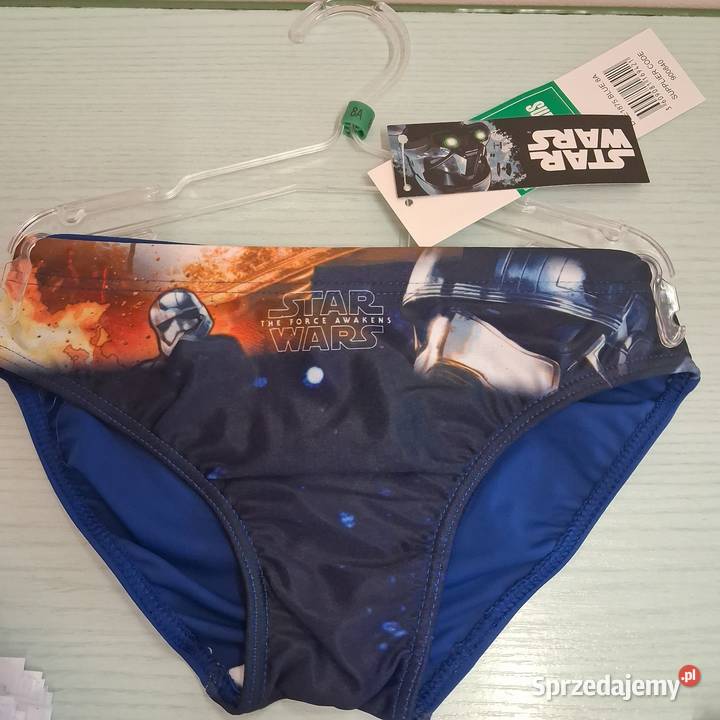 Slipy kąpielowe chłopięce Star Wars rozmiar 128 sprzedam