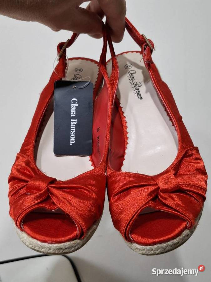 Espadryle 36 sandały lato wiosna damskie Sandały i klapki Kraków