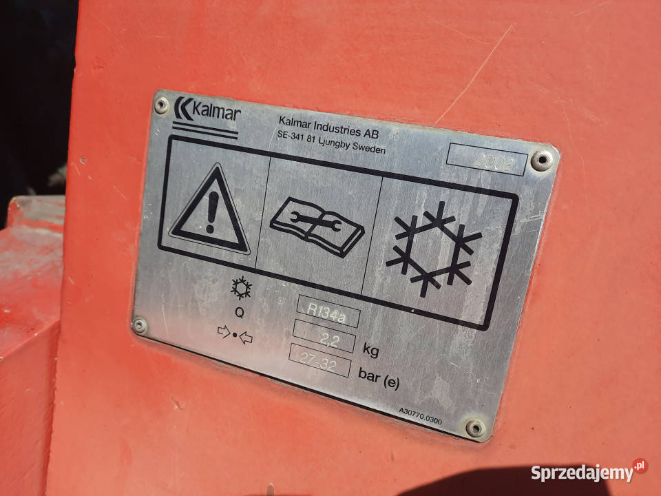 Wózek widłowy KALMAR DCD 1006 udźwig 10 ton 5 m