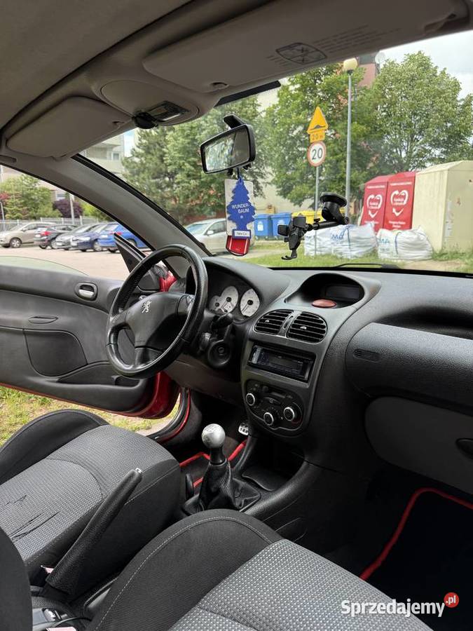 Peugeot 206CC 16 benzyna 2002r car audio Lublin sprzedam