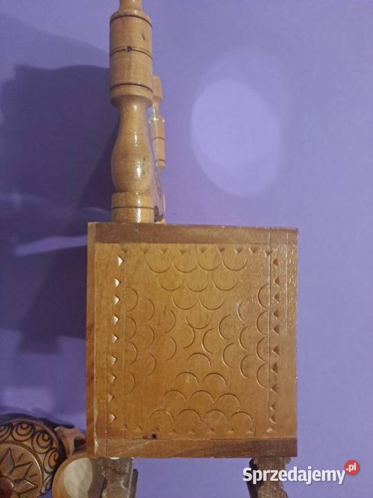 Komoda vintage drewno lustro MINI Kraków