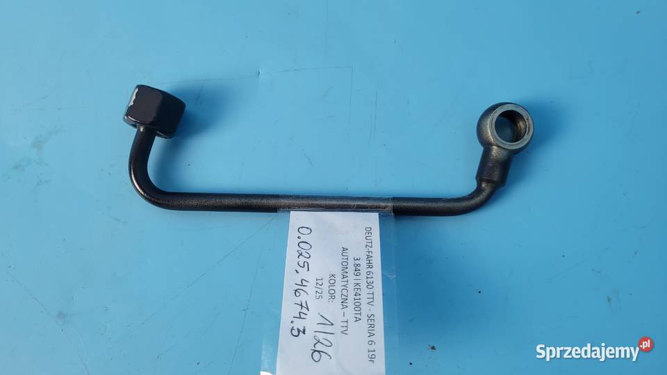 DEUTZFAHR 6130 TTV PRZEWÓD RURA HYDRAULICZNA Kolno