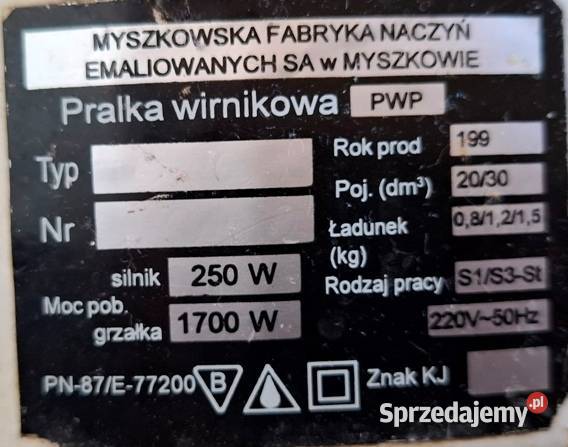 Palka Wirnikowa FRANIA mało używana ŚWIATOWID wolnostojące Bielsko-Biała