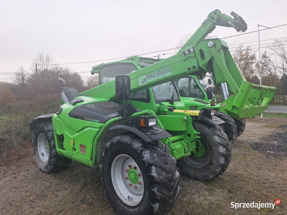 Ładowarka teleskopowa Manitou Merlo Stan Rolnictwo podlaskie Łomża sprzedam