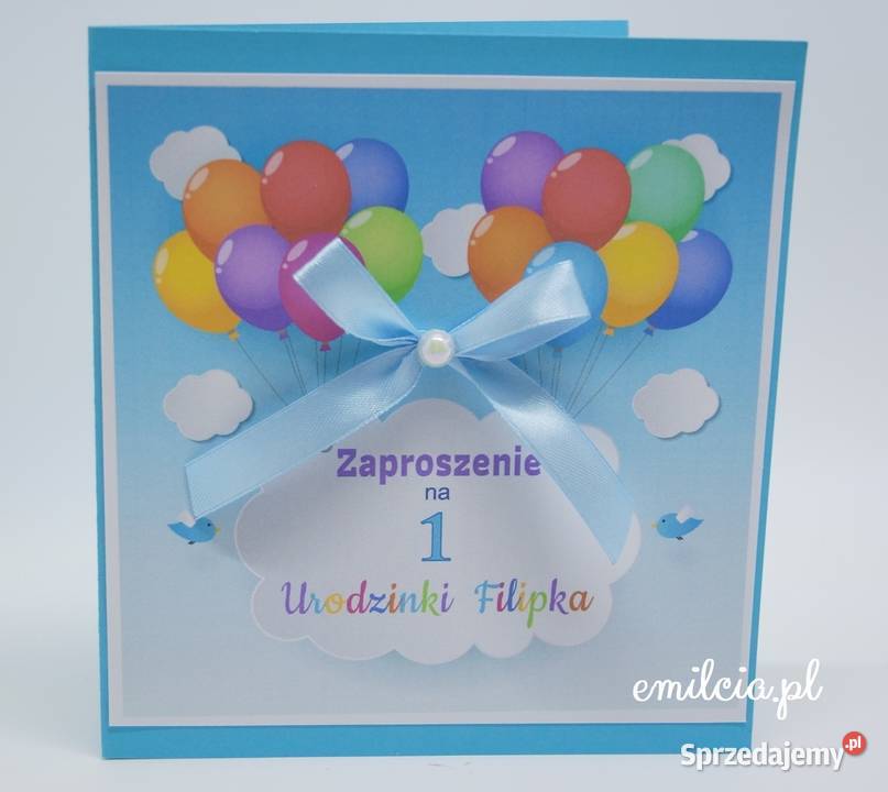 Tanie Zaproszenia Koperta URODZiNY HAPPY lubuskie sprzedam