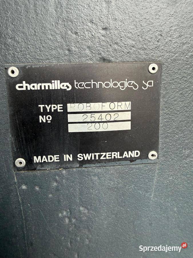 Elektrodrążarka Charmilles ROBOFORM Tarnowskie Góry