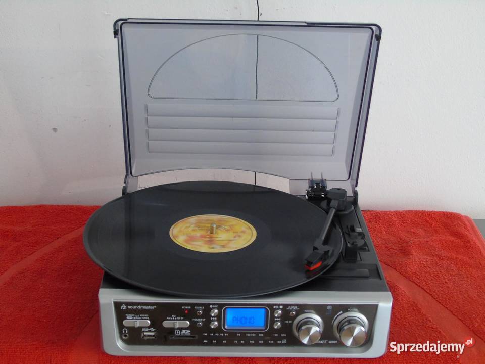 Gramofon igła radio USB mp3 REC wzmacniacz podkarpackie Jasło