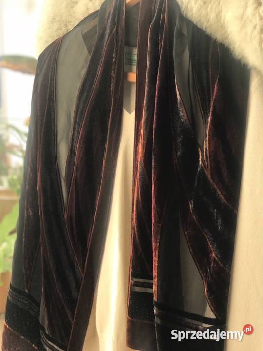 Szal z jedwabiem Laura Biagiotti mazowieckie Warszawa