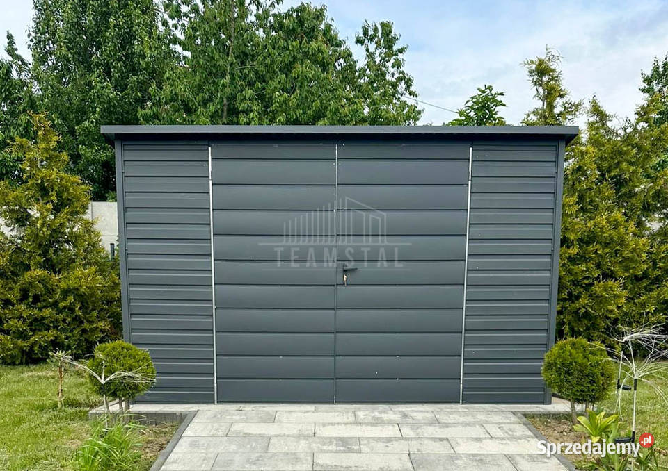 Schowek Domek ogrodowy 4x3 m brama dwuskrzydłowa Inowrocław