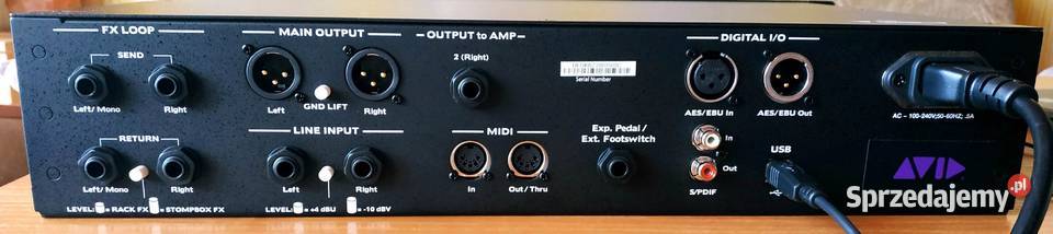 AVID Eleven Rack multiefekt gitarowy Bytom