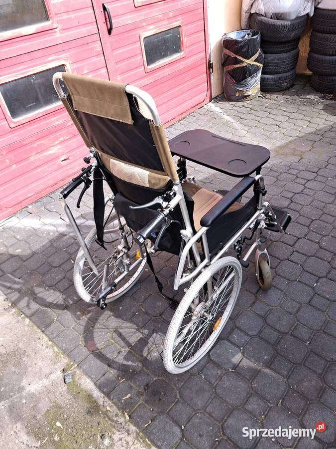 Wózek Inwalidzki Aluminiowy Stabilizujacy plecy Warszawa