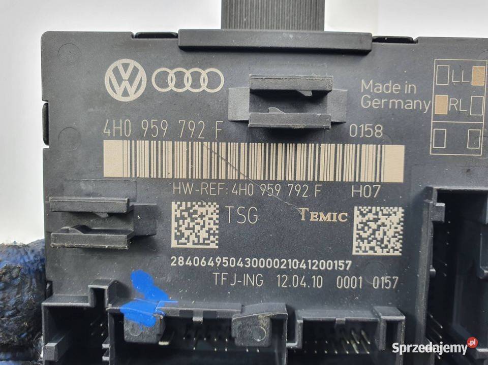 MODUŁ AUDI A8 D4 4H0959792F Lipno