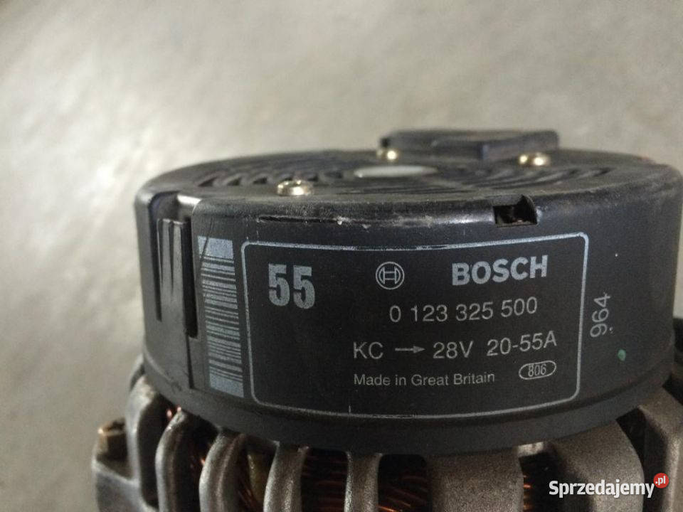 Alternator Bosch MAN L2000 0123325500 KC28V ciężarowe Maszewo