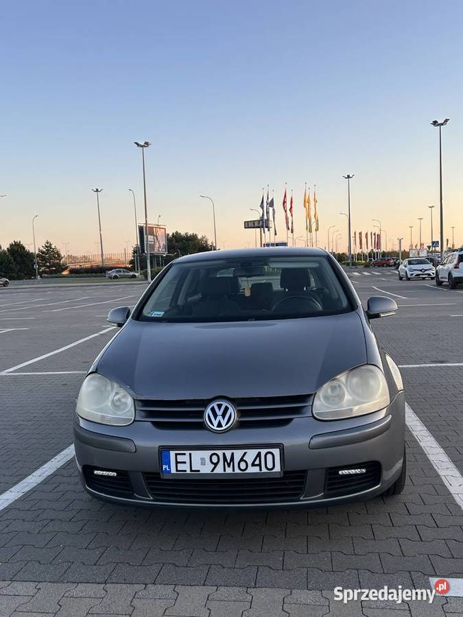 Volkswagena Golfa V z 2005 roku Golf łódzkie Łódź