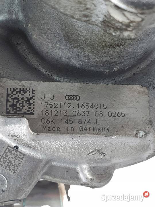 TURBOSPRĘŻARKA Audi Q3 VW Skoda 20 TFSI FSI osobowe Chełm sprzedam