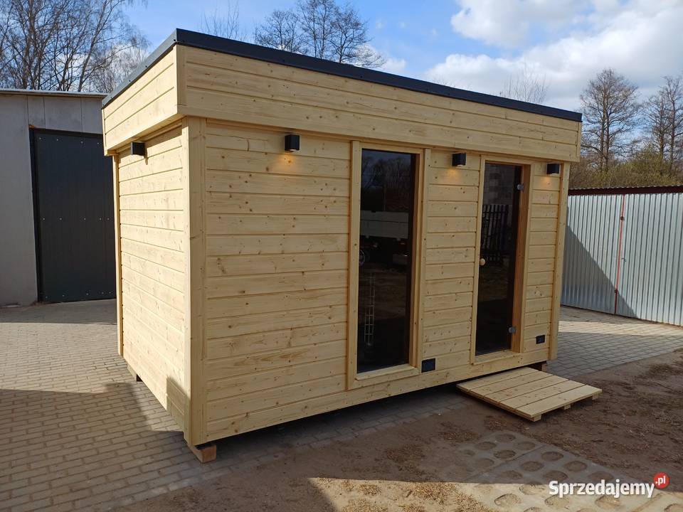 Sauna ogrodowa szkieletowa ocieplona z Płock sprzedam