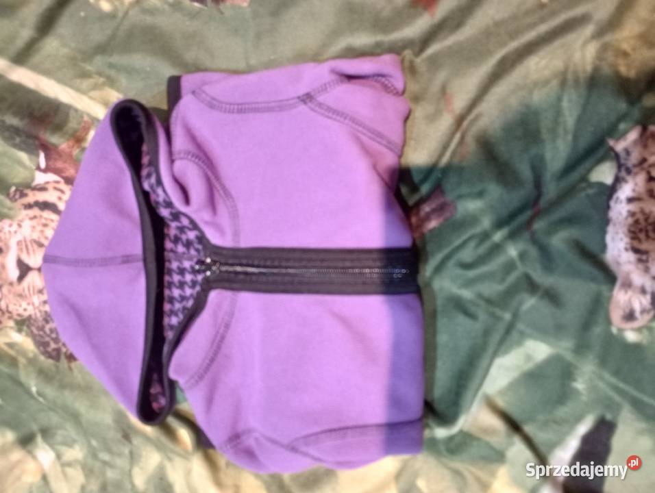 Dwuczęściowy polar bluza fiolet 4 latka Przemyśl sprzedam
