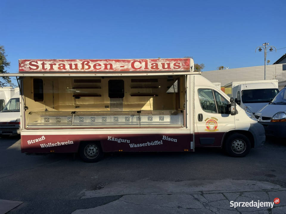 Fiat Ducato Autosklep Gastronomiczny food truck elektryczne lusterka Syców