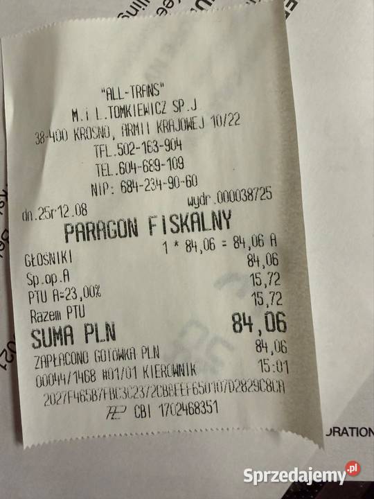 Głośniki samochodowe Pioneer TSG1710F Otwock