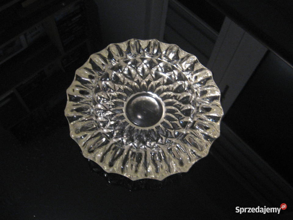 Stara popielniczka kryształowa vintage Olsztyn