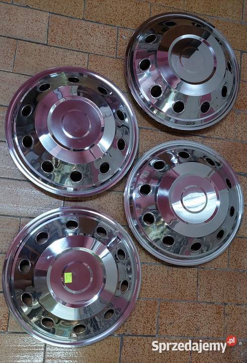 Kolpaki chromowane R16 do busa lubelskie