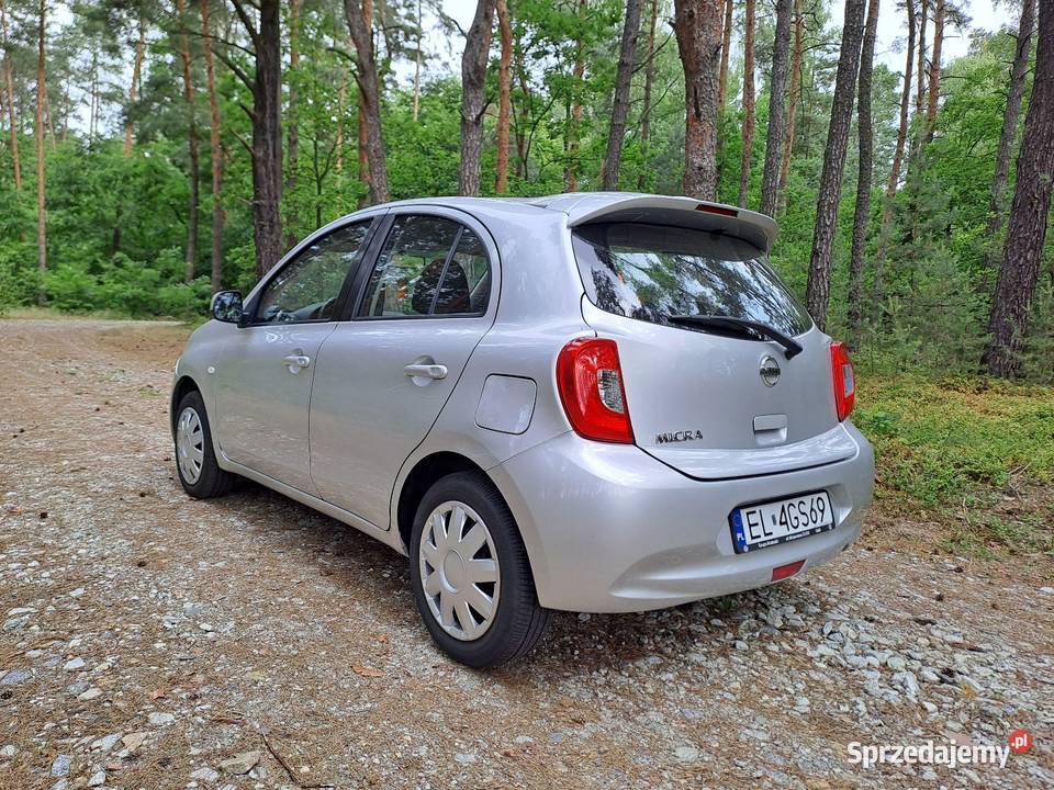 Nissan Micra K13 Lift 2017r 12 benzyna 161000 Sieradz