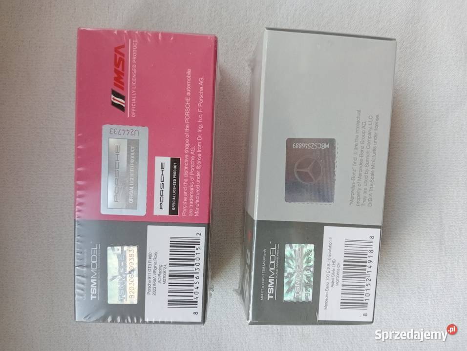 Mini GT Porsche 911 GT 3 R 872 Mercedes Benz 190 Jaworzno sprzedam